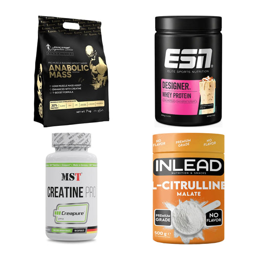 Masseaufbau für Fortgeschrittene: Kevin Levrone Anabolic + 3 weitere – alle enthaltenen Artikel