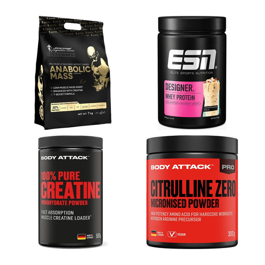 Masseaufbau für Fortgeschrittene: Kevin Levrone Anabolic + 3 weitere – alle enthaltenen Artikel