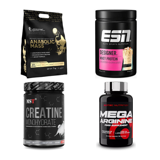 Masseaufbau für Fortgeschrittene: Kevin Levrone Anabolic + 3 weitere – alle enthaltenen Artikel