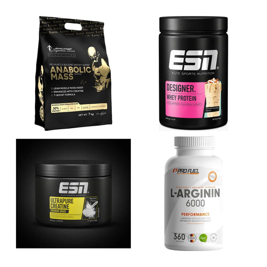 Masseaufbau für Fortgeschrittene: Kevin Levrone Anabolic + 3 weitere – alle enthaltenen Artikel