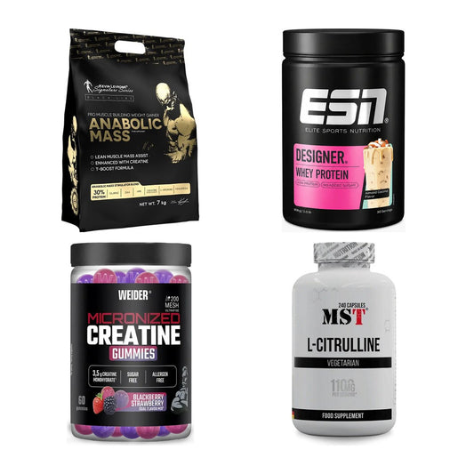 Masseaufbau für Fortgeschrittene: Kevin Levrone Anabolic + 3 weitere – alle enthaltenen Artikel