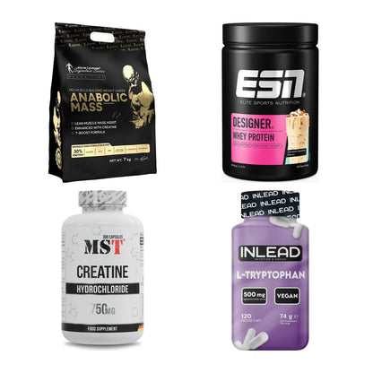 Masseaufbau für Fortgeschrittene: Kevin Levrone Anabolic + 3 weitere – alle enthaltenen Artikel