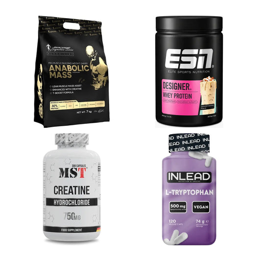 Masseaufbau für Fortgeschrittene: Kevin Levrone Anabolic + 3 weitere – alle enthaltenen Artikel