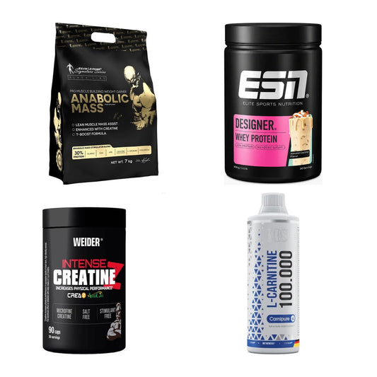 Masseaufbau für Fortgeschrittene: Kevin Levrone Anabolic + 3 weitere – alle enthaltenen Artikel