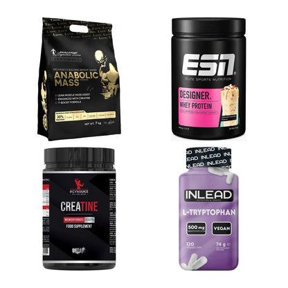 Masseaufbau für Fortgeschrittene: Kevin Levrone Anabolic + 3 weitere – alle enthaltenen Artikel