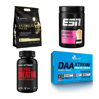 Masseaufbau für Fortgeschrittene: Kevin Levrone Anabolic + 3 weitere – alle enthaltenen Artikel