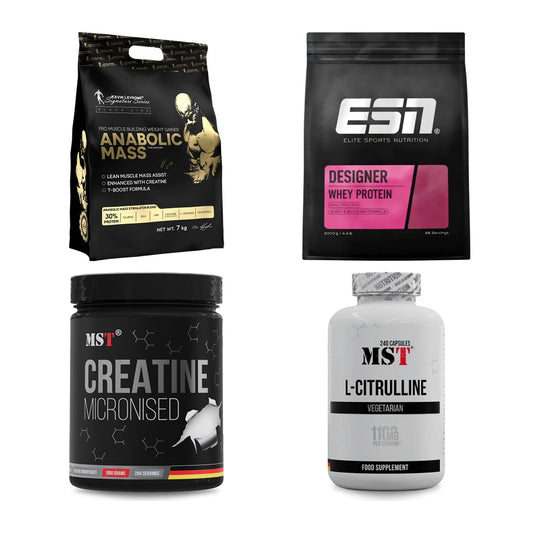 Masseaufbau für Fortgeschrittene: Kevin Levrone Anabolic + 3 weitere – alle enthaltenen Artikel