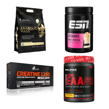 Masseaufbau für Fortgeschrittene: Kevin Levrone Anabolic + 3 weitere – alle enthaltenen Artikel