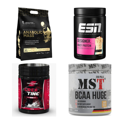 Masseaufbau für Fortgeschrittene: Kevin Levrone Anabolic + 3 weitere – alle enthaltenen Artikel