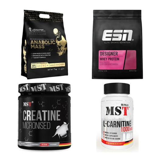 Masseaufbau für Fortgeschrittene: Kevin Levrone Anabolic + 3 weitere – alle enthaltenen Artikel