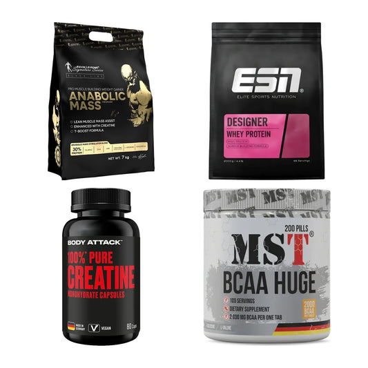 Masseaufbau für Fortgeschrittene: Kevin Levrone Anabolic + 3 weitere – alle enthaltenen Artikel