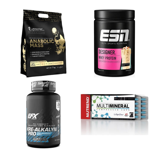 Masseaufbau für Fortgeschrittene: Kevin Levrone Anabolic + 3 weitere – alle enthaltenen Artikel