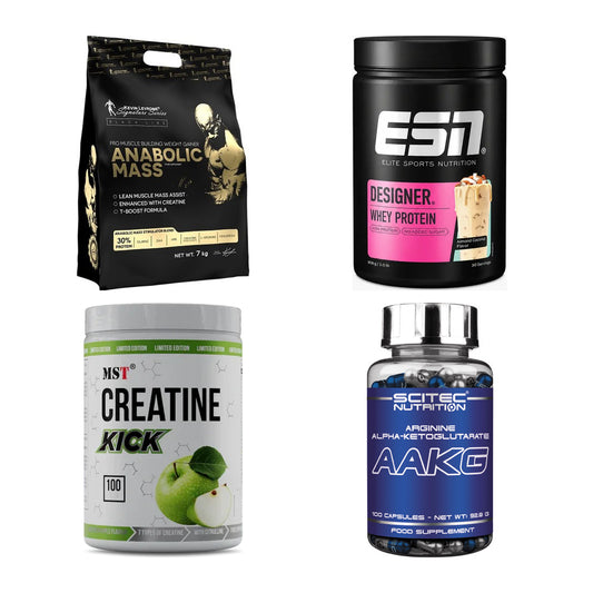 Masseaufbau für Fortgeschrittene: Kevin Levrone Anabolic + 3 weitere – alle enthaltenen Artikel