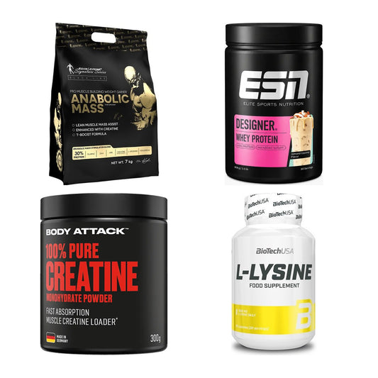 Masseaufbau für Fortgeschrittene: Kevin Levrone Anabolic + 3 weitere – alle enthaltenen Artikel