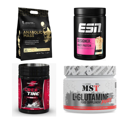 Masseaufbau für Fortgeschrittene: Kevin Levrone Anabolic + 3 weitere – alle enthaltenen Artikel