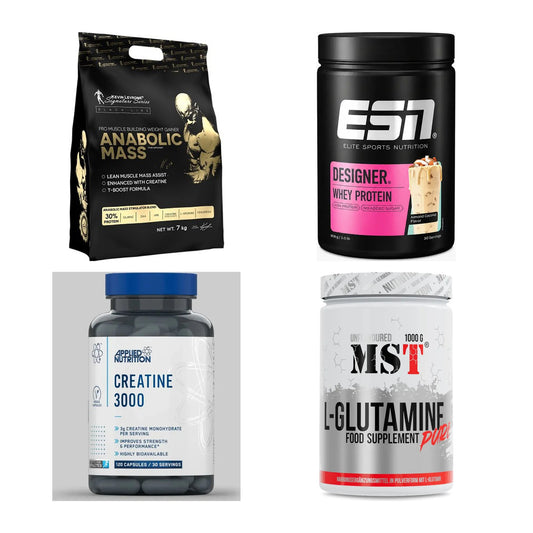 Masseaufbau für Fortgeschrittene: Kevin Levrone Anabolic + 3 weitere – alle enthaltenen Artikel