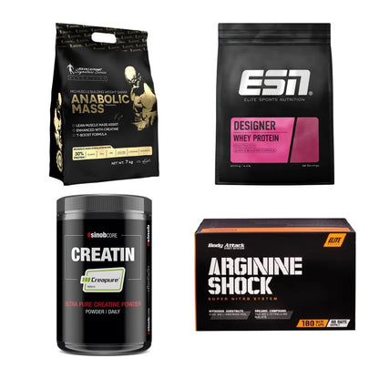 Masseaufbau für Fortgeschrittene: Kevin Levrone Anabolic + 3 weitere – alle enthaltenen Artikel