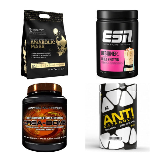 Masseaufbau für Fortgeschrittene: Kevin Levrone Anabolic + 3 weitere – alle enthaltenen Artikel