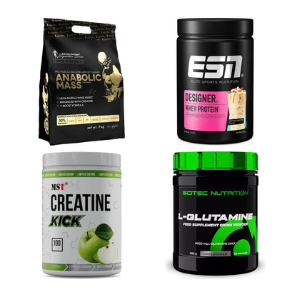 Masseaufbau für Fortgeschrittene: Kevin Levrone Anabolic + 3 weitere – alle enthaltenen Artikel