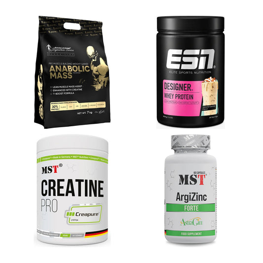 Masseaufbau für Fortgeschrittene: Kevin Levrone Anabolic + 3 weitere – alle enthaltenen Artikel