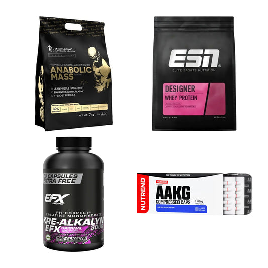 Masseaufbau für Fortgeschrittene: Kevin Levrone Anabolic + 3 weitere – alle enthaltenen Artikel