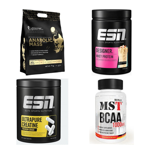 Masseaufbau für Fortgeschrittene: Kevin Levrone Anabolic + 3 weitere – alle enthaltenen Artikel