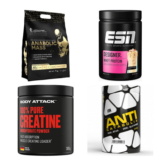 Masseaufbau für Fortgeschrittene: Kevin Levrone Anabolic + 3 weitere – alle enthaltenen Artikel