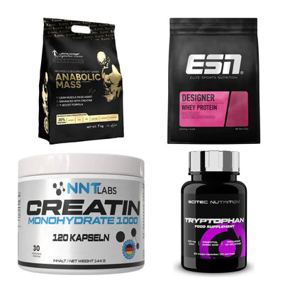 Masseaufbau für Fortgeschrittene: Kevin Levrone Anabolic + 3 weitere – alle enthaltenen Artikel