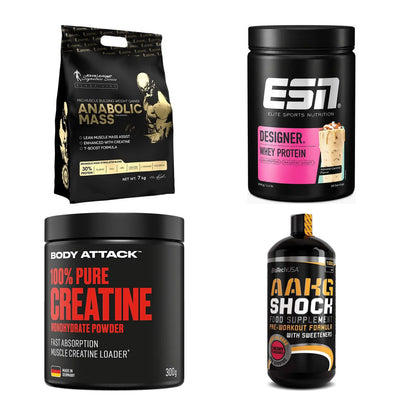 Masseaufbau für Fortgeschrittene: Kevin Levrone Anabolic + 3 weitere – alle enthaltenen Artikel