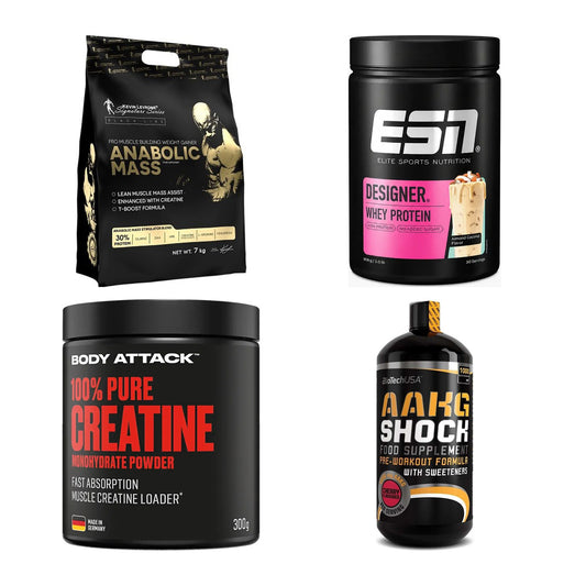Masseaufbau für Fortgeschrittene: Kevin Levrone Anabolic + 3 weitere – alle enthaltenen Artikel