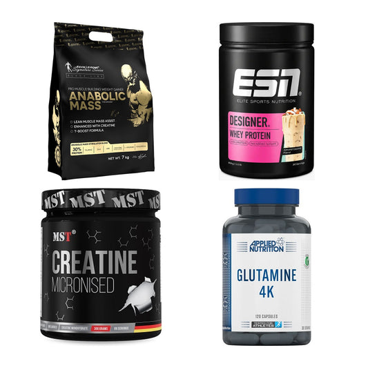 Masseaufbau für Fortgeschrittene: Kevin Levrone Anabolic + 3 weitere – alle enthaltenen Artikel