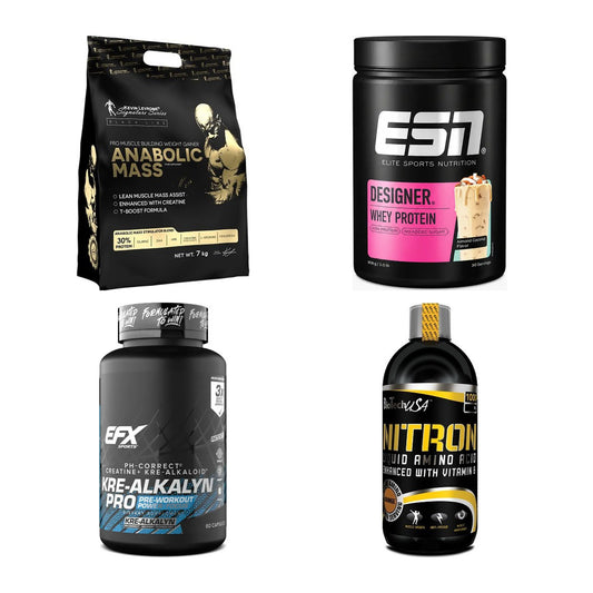 Masseaufbau für Fortgeschrittene: Kevin Levrone Anabolic + 3 weitere – alle enthaltenen Artikel
