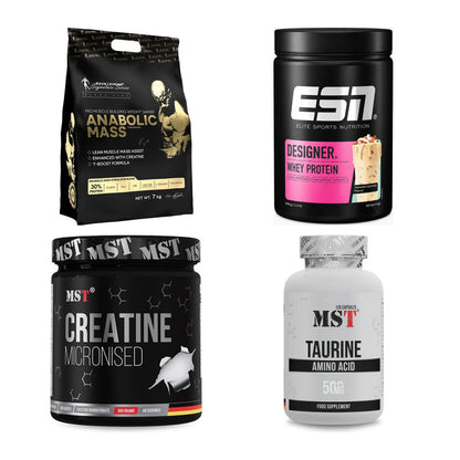 Masseaufbau für Fortgeschrittene: Kevin Levrone Anabolic + 3 weitere – alle enthaltenen Artikel