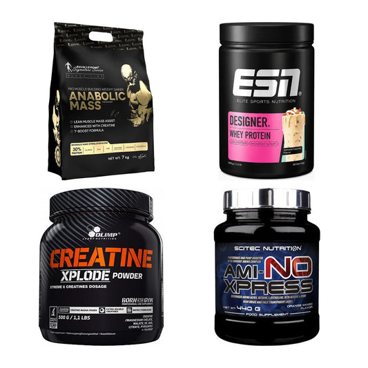 Masseaufbau für Fortgeschrittene: Kevin Levrone Anabolic + 3 weitere – alle enthaltenen Artikel