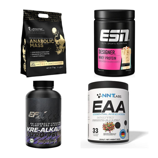 Masseaufbau für Fortgeschrittene: Kevin Levrone Anabolic + 3 weitere – alle enthaltenen Artikel