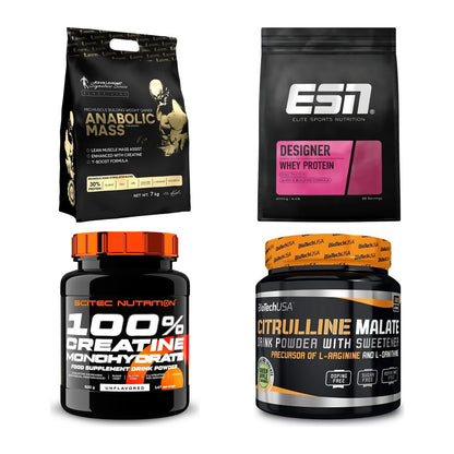 Masseaufbau für Fortgeschrittene: Kevin Levrone Anabolic + 3 weitere – alle enthaltenen Artikel