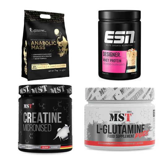Masseaufbau für Fortgeschrittene: Kevin Levrone Anabolic + 3 weitere – alle enthaltenen Artikel
