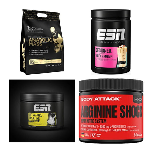 Masseaufbau für Fortgeschrittene: Kevin Levrone Anabolic + 3 weitere – alle enthaltenen Artikel