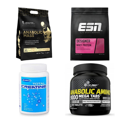 Masseaufbau für Fortgeschrittene: Kevin Levrone Anabolic + 3 weitere – alle enthaltenen Artikel
