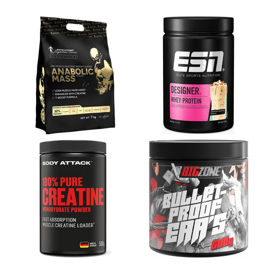 Masseaufbau für Fortgeschrittene: Kevin Levrone Anabolic + 3 weitere – alle enthaltenen Artikel