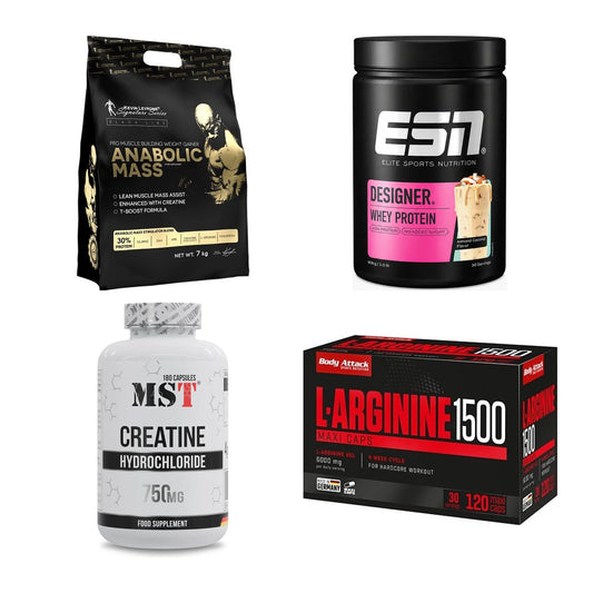 Masseaufbau für Fortgeschrittene: Kevin Levrone Anabolic + 3 weitere – alle enthaltenen Artikel