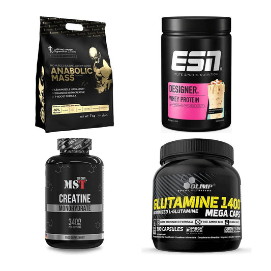 Masseaufbau für Fortgeschrittene: Kevin Levrone Anabolic + 3 weitere – alle enthaltenen Artikel