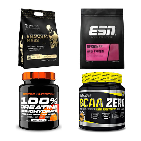 Masseaufbau für Fortgeschrittene: Kevin Levrone Anabolic + 3 weitere – alle enthaltenen Artikel