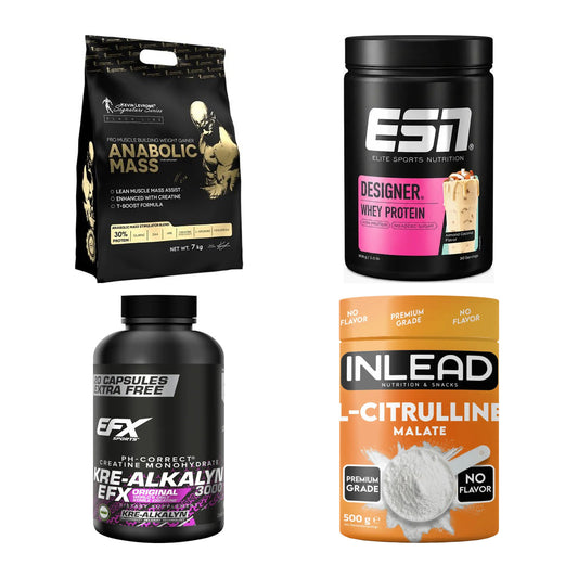 Masseaufbau für Fortgeschrittene: Kevin Levrone Anabolic + 3 weitere – alle enthaltenen Artikel