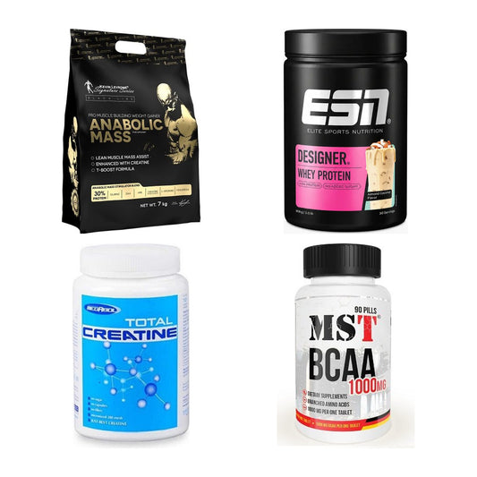 Masseaufbau für Fortgeschrittene: Kevin Levrone Anabolic + 3 weitere – alle enthaltenen Artikel