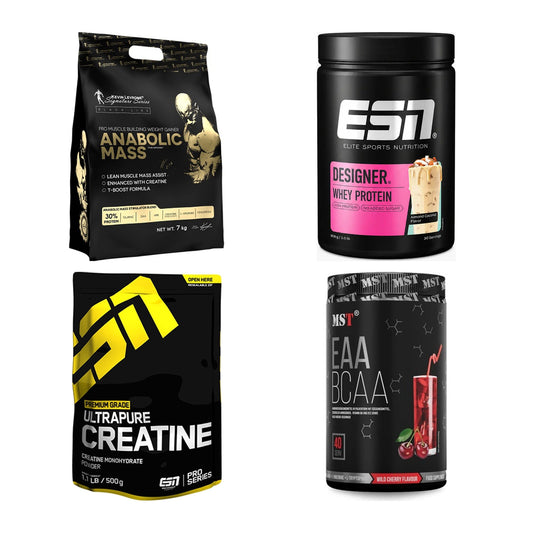 Masseaufbau für Fortgeschrittene: Kevin Levrone Anabolic + 3 weitere – alle enthaltenen Artikel
