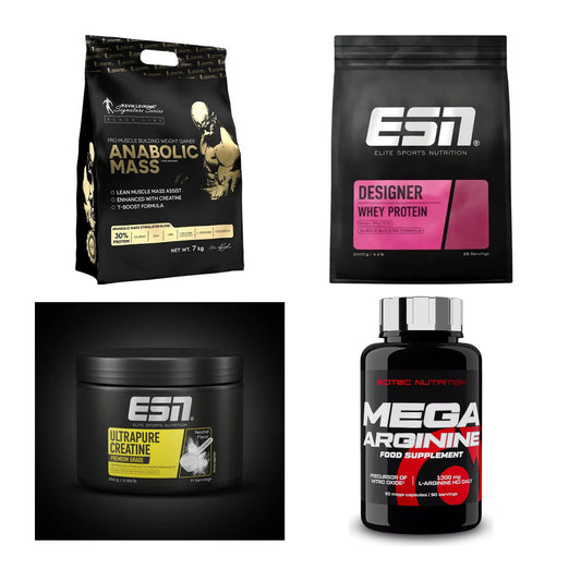 Masseaufbau für Fortgeschrittene: Kevin Levrone Anabolic + 3 weitere – alle enthaltenen Artikel