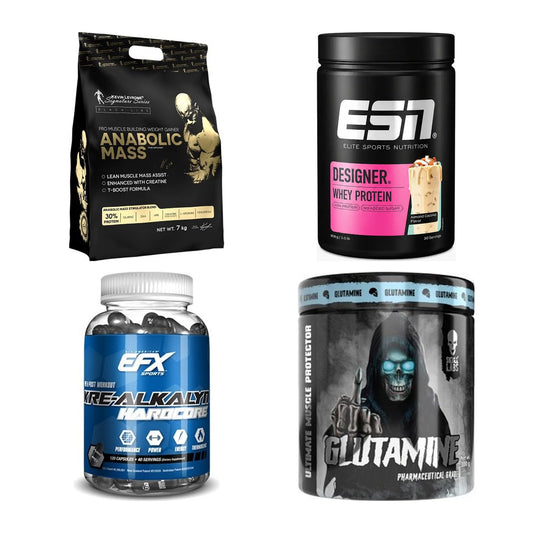 Masseaufbau für Fortgeschrittene: Kevin Levrone Anabolic + 3 weitere – alle enthaltenen Artikel
