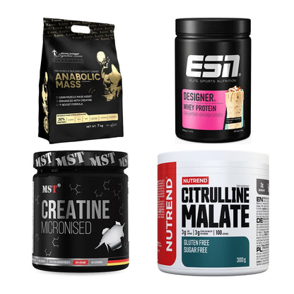 Masseaufbau für Fortgeschrittene: Kevin Levrone Anabolic + 3 weitere – alle enthaltenen Artikel