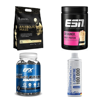 Masseaufbau für Fortgeschrittene: Kevin Levrone Anabolic + 3 weitere – alle enthaltenen Artikel